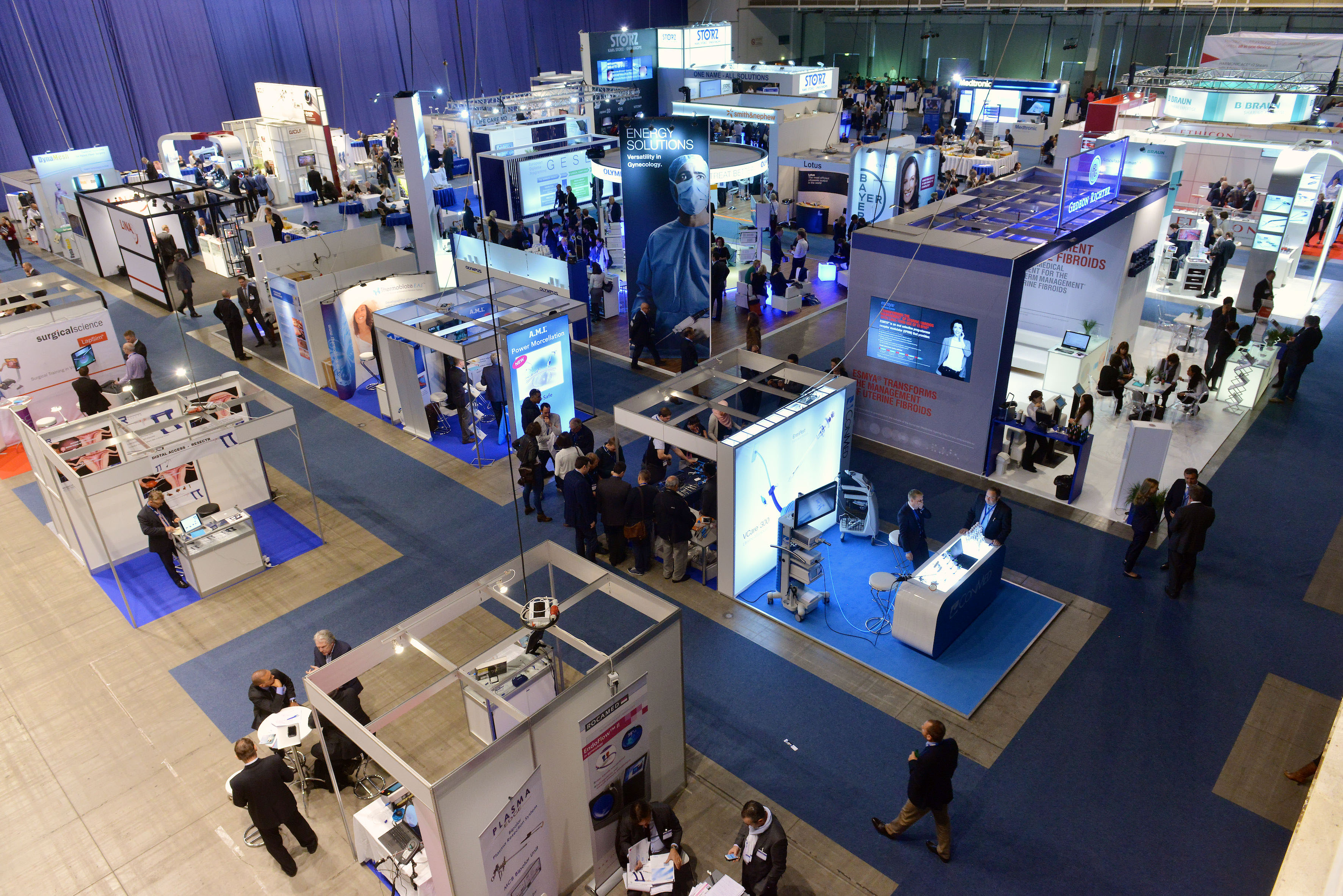 Budapest industry stands / ESGE congress 2015