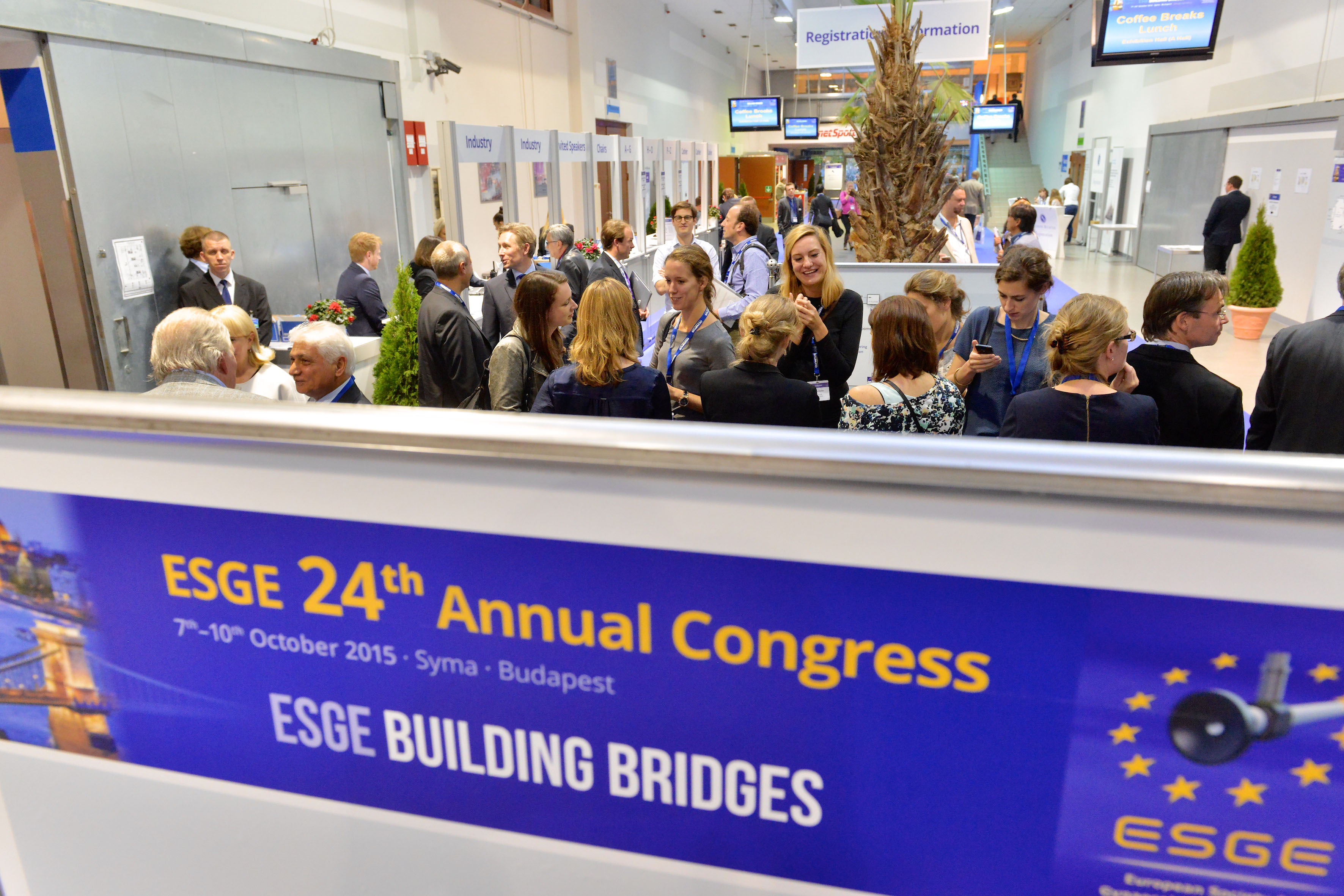 Budapest congress hall / ESGE congress 2015