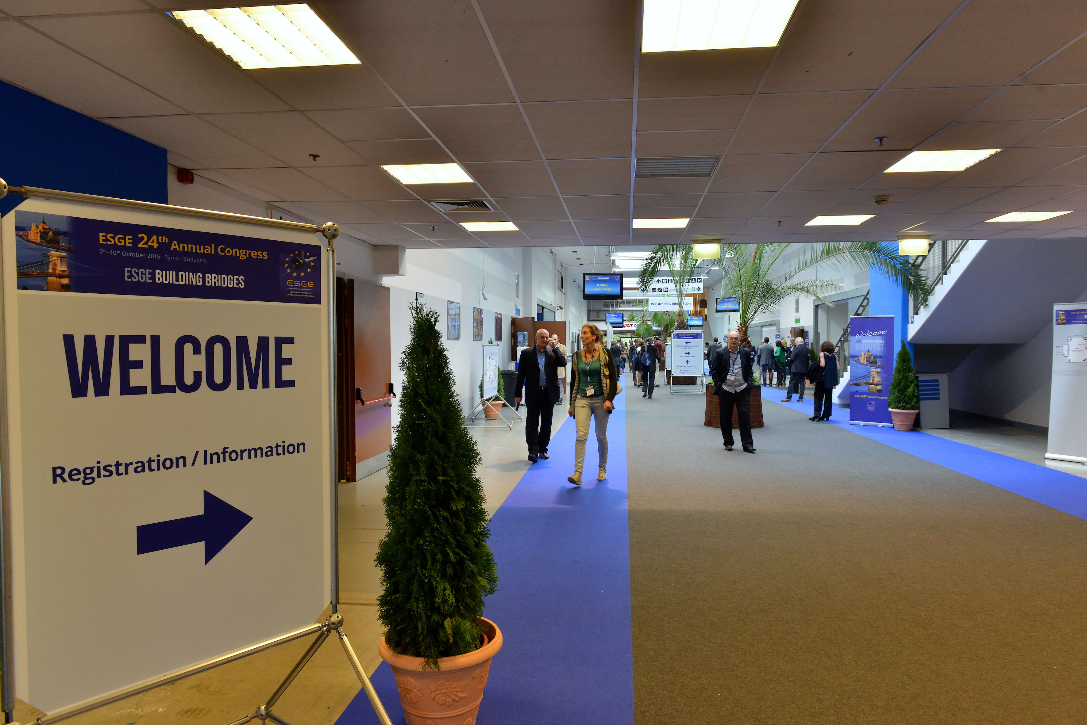 Budapest congress hall / ESGE congress 2015