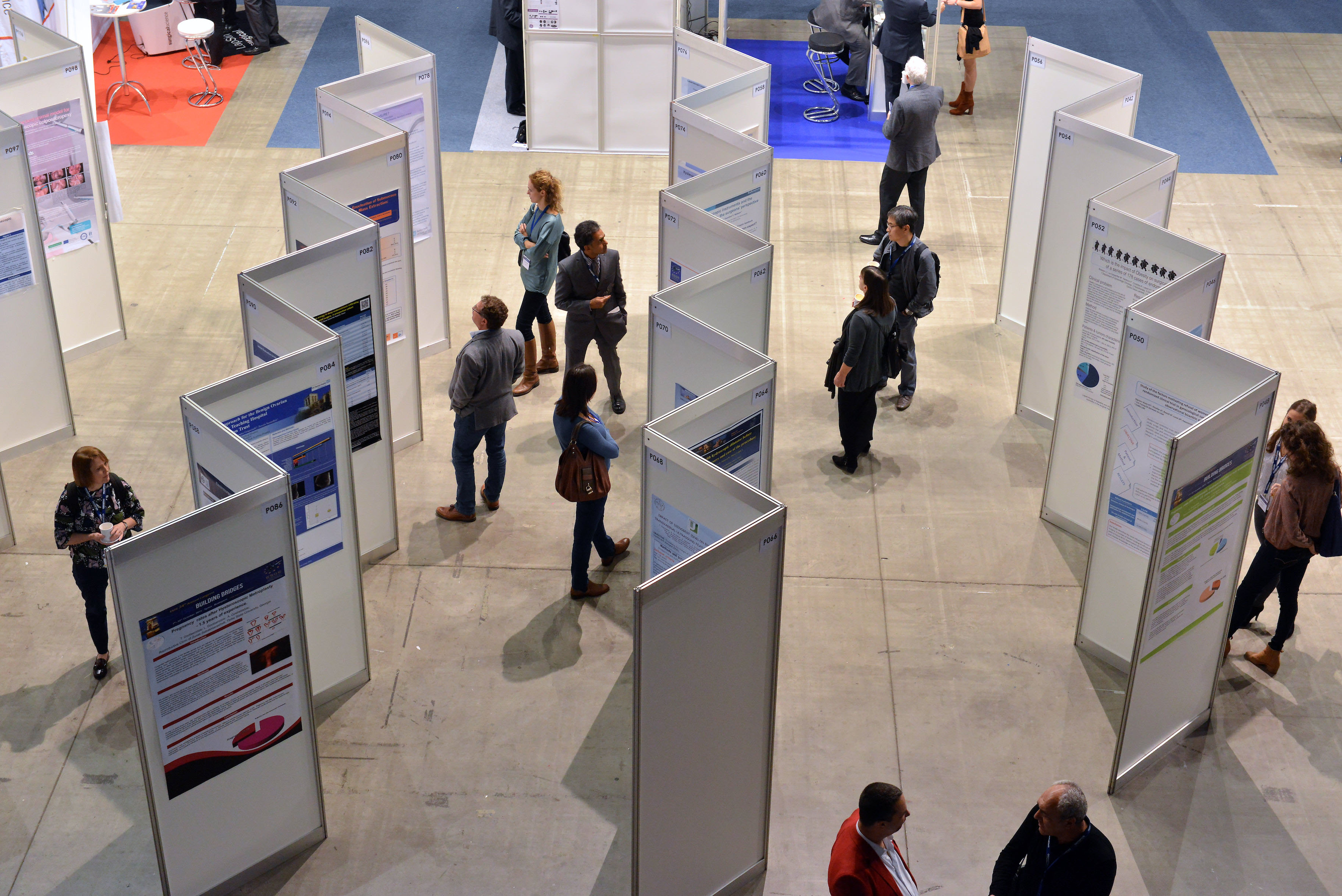 Budapest poster stand / ESGE congress 2015