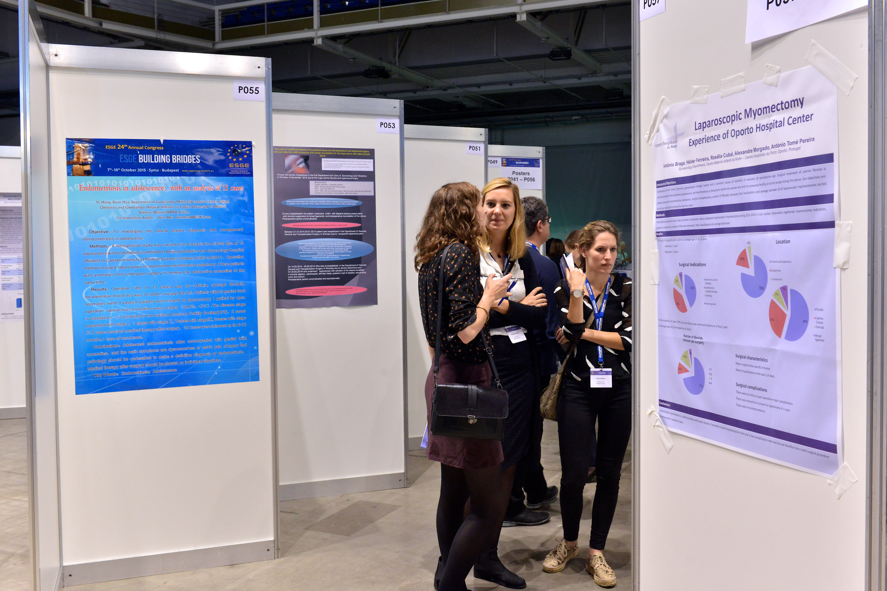 Budapest poster stand / ESGE congress 2015